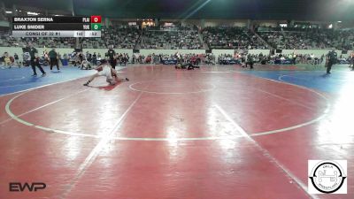 123 lbs Consi Of 32 #1 - Braxton Serna, Plainview JH vs Luke Snider, Yukon