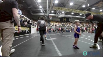 46 lbs Quarterfinal - Cole Terrell, Shelton Wrestling Academy vs Brooks Kilmer, Harrah