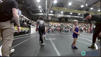 46 lbs Quarterfinal - Cole Terrell, Shelton Wrestling Academy vs Brooks Kilmer, Harrah