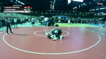 150 lbs Cons. Round 2 - Andres Viera, Mater Academy vs Anthony Swanson, Troup