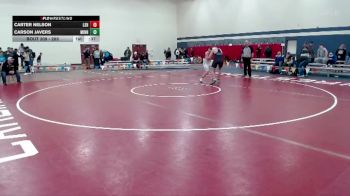 285 lbs Cons. Round 2 - Carson Javers, Minneota vs Carter Nelson, LeSueur-Henderson