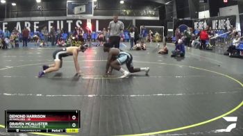 195 lbs Round 1 (8 Team) - Demond Harrison, Mi Mafia Red vs Draven McAllister, Michigan Black Pitbulls