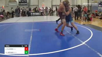 195 lbs Semifinal - Jacob Hustoles, The Community vs Joey Johnson, MN All Stars
