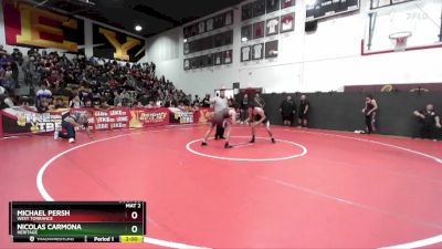 126 lbs Champ. Round 1 - Nicolas Carmona, Heritage vs Michael Persh, West Torrance