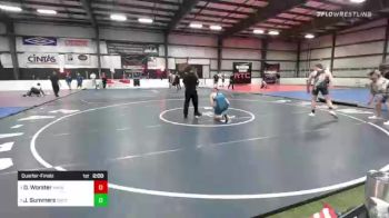 182 lbs Quarterfinal - Dillon Worster, Maine Trappers vs John Summers, Southside Wrestling Club