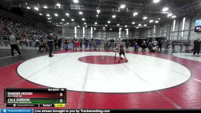 63 lbs Cons. Round 4 - Danger Hough, All-Phase WC vs Cale Gordon, Deer Park Ironman WC