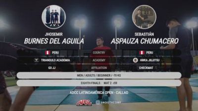 Sebastián Aspauza Chumacero vs Jhosemir Burnes Del Aguila 2026 ADCC Callao Open