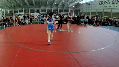 110 lbs 5th Place Match - Raelyn Scott, Colorado vs Vivienne Arellano, Colorado