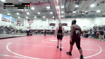 215 lbs Round Of 16 - Cash Jasmin, Northwestern vs Malachi Fowler, Windham