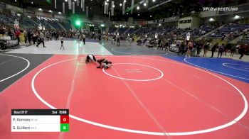 81 lbs Semifinal - Parker Ramsey, Black Fox Wr Ac vs Santiago Guillent, So Cal Grappling