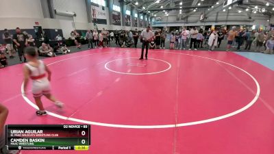 83 lbs Champ. Round 2 - Camden Baskin, MAAC Wrestling vs Urian Aguilar, El Paso Wildcats Wrestling Club