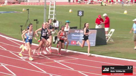 High School Girls' 3200m 5A, Prelims 1