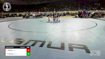 6A - 115 lbs Quarterfinal - Trinity Duran, NEWCASTLE vs Larra Mullin, BIXBY