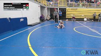 45 lbs Consi Of 16 #2 - Amos Boyd, Harrah vs Kolsen Ashley, Blackwell Wrestling Club
