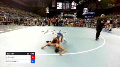 126 lbs Rnd Of 128 - Jaxson Scott, KS vs Benjamin Scheiner, MD