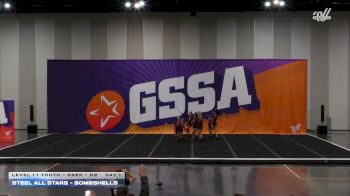 Steel All Stars - Bombshells [2025 L1.1 Youth - PREP - D2 Day 1] 2025 GSSA Ontario Challenge