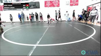 80 lbs Consolation - Reed Yount, Weatherford Youth Wrestling vs Brueck Larkin, ARDMORE TAKEDOWN CLUB