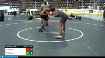 138 lbs Round 5 (6 Team) - Trenton Phillips, Portage Central vs Jake Turley, Romeo