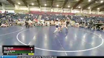 175 lbs Semis & 1st Wrestleback (8 Team) - Ben Miller, IDAHO1 vs Dylan Block, MONTANA2