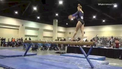 Maeve Boetel - Beam, V.I.P. Gym #750 - 2021 USA Gymnastics Development Program National Championships