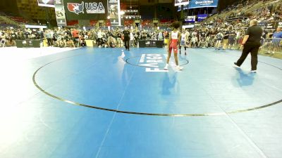 88 lbs Cons 32 #2 - Faris Farah, IL vs Jett Kearney, NE