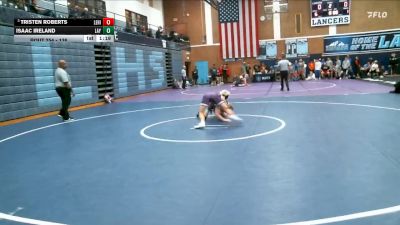 138 lbs Cons. Round 4 - Isaac Ireland, Layton vs Tristen Roberts, Lehi