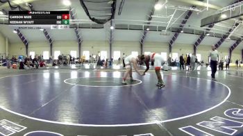 184 lbs Semifinal - Carson Mize, Ohio State Unattached vs Keenan Wyatt, Knights Wrestling Club
