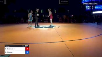 152 lbs 5th Place - Cael Swensen, Minnesota vs Erik Gibson, Pennsylvania