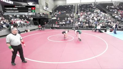 4A 144 lbs Cons. Semi - Payton Redd, Logan vs Preston Lang, Snow Canyon