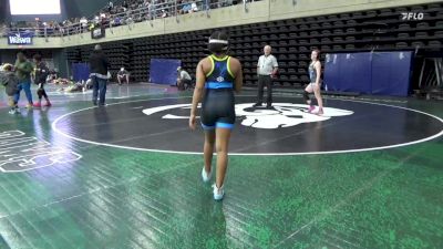 115 lbs Round Of 16 - Alexia Johnson, Middle River vs Norah Reeps, Killingworth
