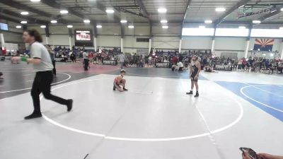 90 lbs Consolation - Rasel Aram Barron, Live Training vs Daniel Acuna, Dog Pound WC