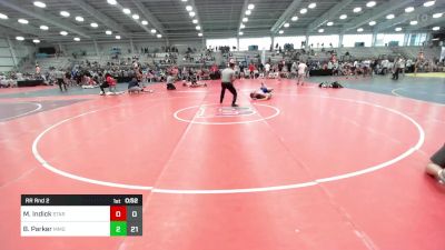 132 lbs Rr Rnd 2 - Mason Indick, Star Wrestling vs Braylen Parker, MMG