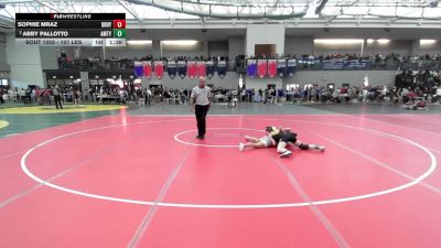 107 lbs Round Of 16 - Sophie Mraz, Derby/Oxford/Holy Cross vs Abby Pallotto, Amity