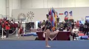 Reagan Sams - Floor, Aspire Gymnastics - 2021 Region 3 Women's Championships