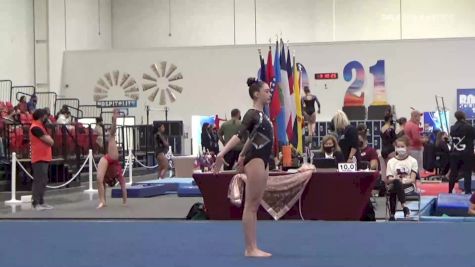 Reagan Sams - Floor, Aspire Gymnastics - 2021 Region 3 Women's Championships