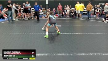 68 lbs Round 6 (8 Team) - Vincent Cardella, The Savage Barn Brothers vs Hunter Carl, Terps Northeast ES