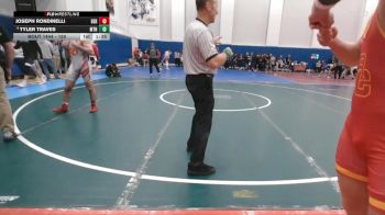 150 lbs Champ. Round 3 - Joseph Rondinelli, Bergen Catholic vs Tyler Traves, Mountain View