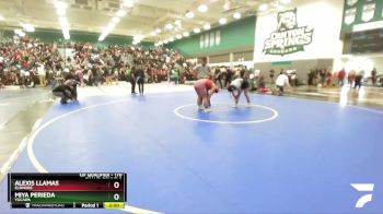 170 lbs Champ. Round 2 - Alexis Llamas, Elsinore vs Miya Perieda, Yucaipa