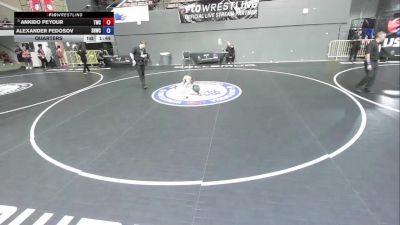 56 lbs Quarters - Ankido Peyour, Turlock Wrestling Club vs Alexander Fedosov, Savage House Wrestling Club