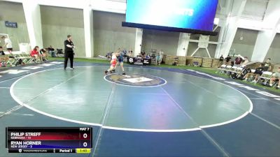 106 lbs Round 2 (8 Team) - Philip Streff, Nebraska vs Ryan Horner, New Jersey