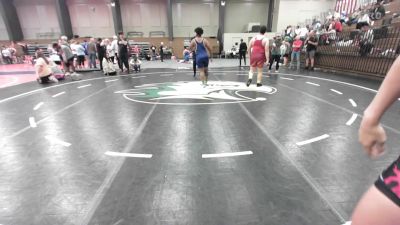 120 lbs Rr Rnd 2 - Alanna Garner, Level Up Wrestling Center vs Esperanza Huitron, Backyard Bullies Wrestling Club