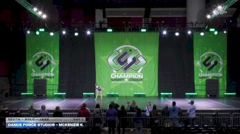 Dance Force Studios - McKenzie K. [2026 Youth - Solo - Jazz Day 1] 2026 CSG Dance Grand Nationals