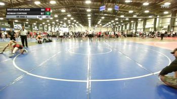 105 lbs Rr Rnd 2 - Mason Mamich, Ohio United - MS vs Mikey Keren, Mat Warriors Yellow MS - MS