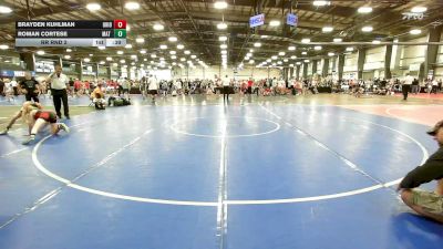 105 lbs Rr Rnd 2 - Mason Mamich, Ohio United - MS vs Mikey Keren, Mat Warriors Yellow MS - MS