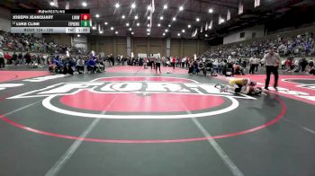 138 lbs Champ. Round 1 - Joseph Jeanquart, Luxemburg-Casco vs Luke Cline, St. Pius X (Kansas City)