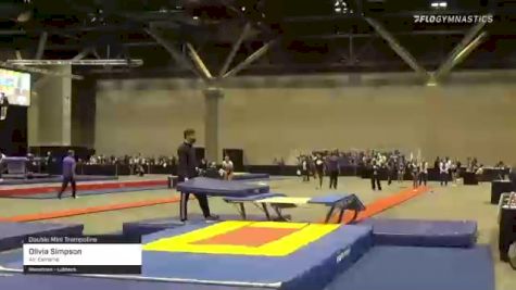 Olivia Simpson - Double Mini Trampoline, Air Extreme - 2021 USA Gymnastics Championships
