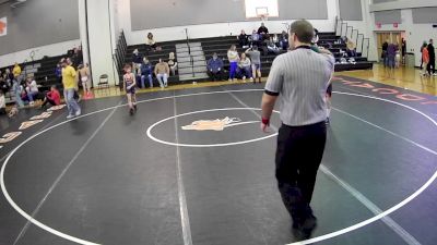 65 lbs Round 5 - Gavin Bell, Latrobe vs Karter Legas, Latrobe