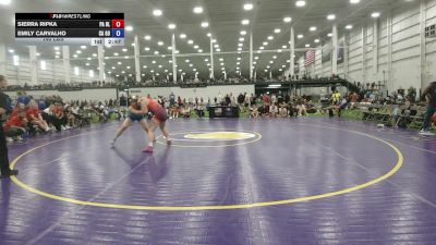 190 lbs Sierra Ripka, Pennsylvania Blue vs Emily Carvalho, California Gold
