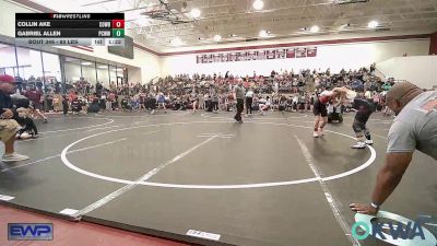 80 lbs Rr Rnd 3 - Collin Ake, Cowboy Wrestling Club vs Gabriel Allen, Ponca City Wildcat Wrestling