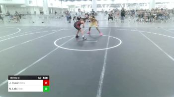 106 lbs Rr Rnd 3 - Jeremiah Duran, SoCal Hammers vs Nakoah Lehi, Hidden Springs Wolves
